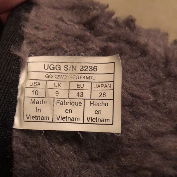 UGG Men’s Chukka Boots Black Size 10 - Picture 7 of 9